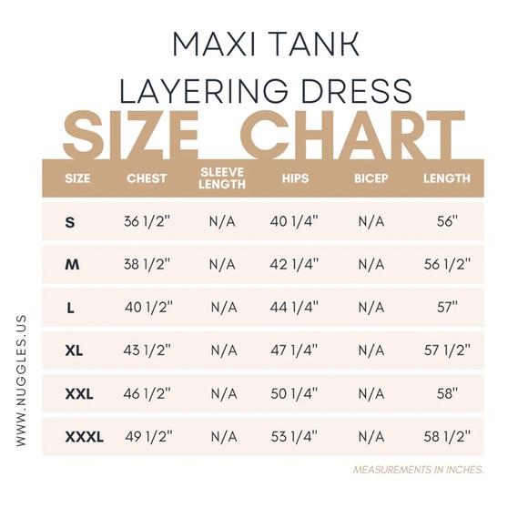 Nuggles Maxi Tank Layering Dress, M, NWT - Picture 2 of 2